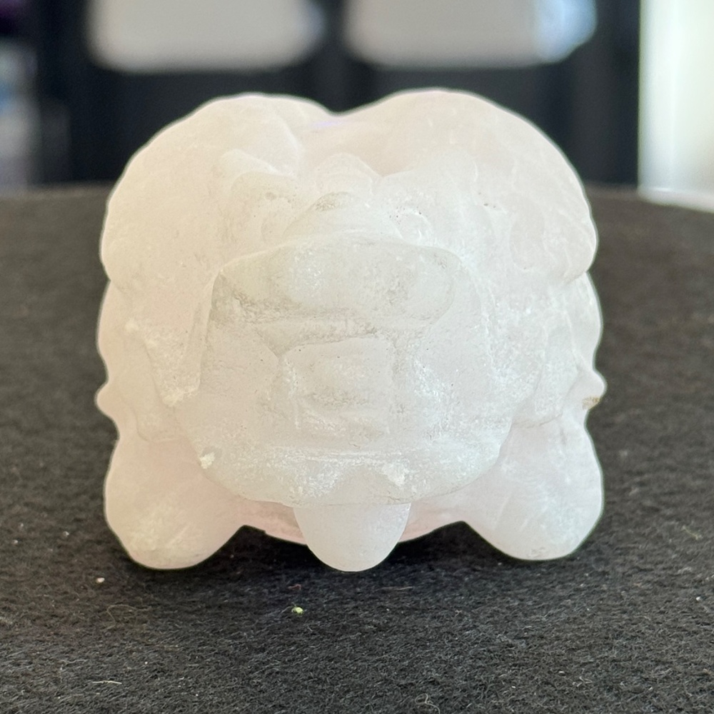 Pink Calcite Dragon Turtle - Picture 2 of 2